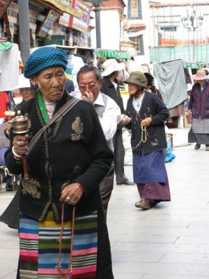 Old Tibetan Lady