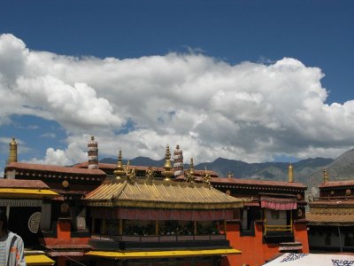  On the Roof of Jokhang