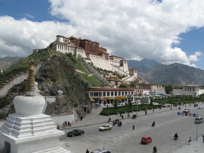 Potala Palace seen from Hill of Medicine