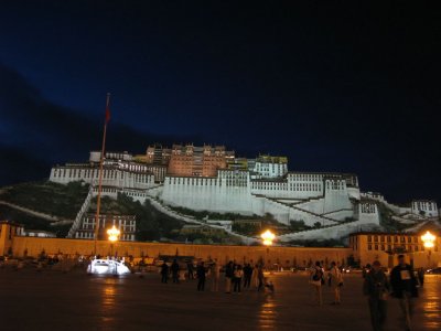 Potala Palace at Night