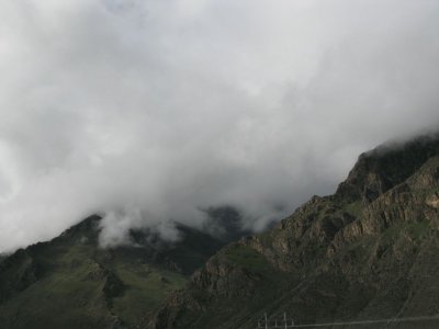 Rainy Clouds in the Mountains