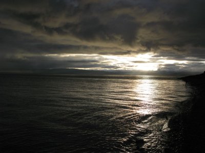 Clouds gathering on the Lake