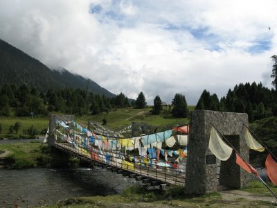 A small hanging Bridge
