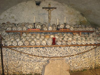 Skulls with names