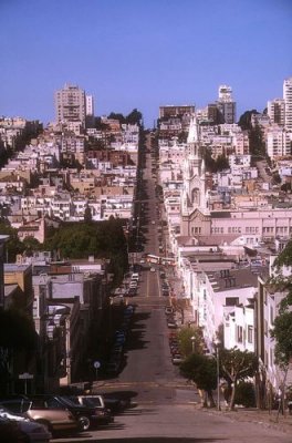 Hilly Streets of San Francisco
