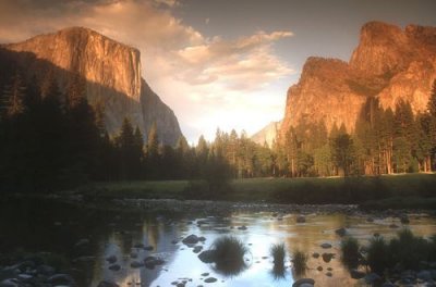 El Capitan at Sunset, Yosemite