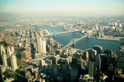 East River Viewed From World Trade Center