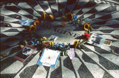John Lennon's Memorial in Central Park