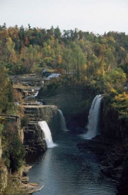 Rainbow Falls on Ausable River