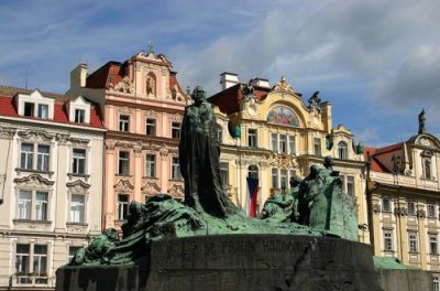 Jan Hus Statue, Prague