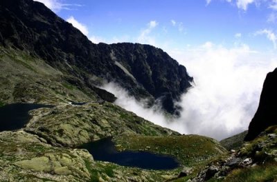 Lakes at Studena Dolina, Vysoke Tatry