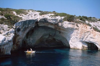 Boat in a Cave, Zakynthos