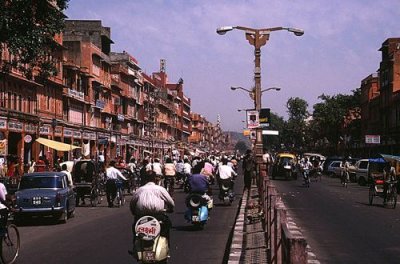 Main Road in Jaipur Rajastan
