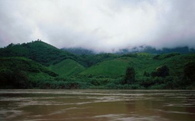 Green Hills Beside the Mekong River