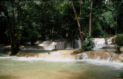 Waterfalls near Luang Prabang