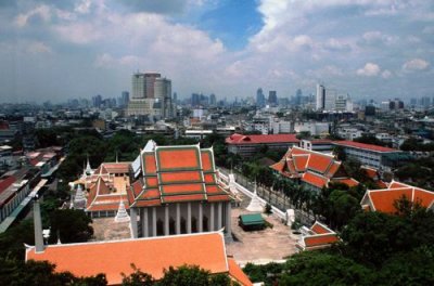 View East from Golden Mount, Bangkok