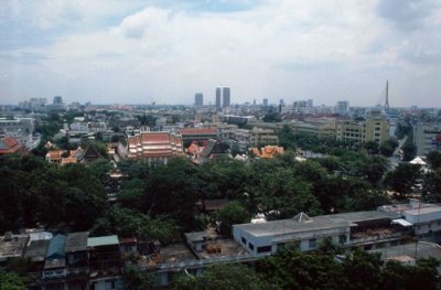 View West from Golden Mount, Bangkok