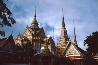 The Stupas of Wat Pho, Bangkok