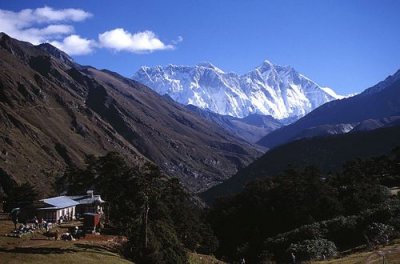 Everest in the morning ,Tengboche