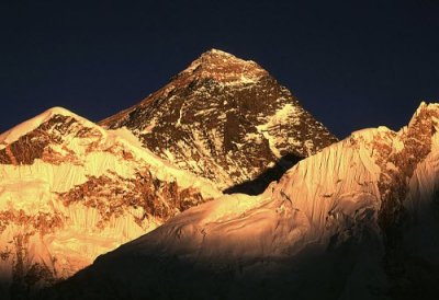 Everest at Sunset