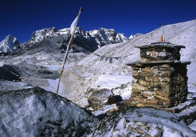 Rob Hall's Memorial and Khumbu Valley