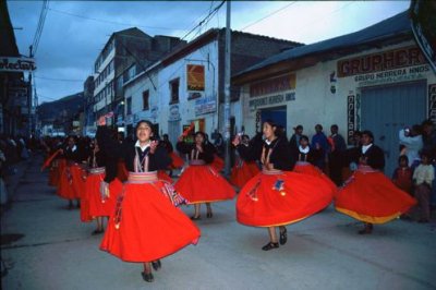 Women Dancing in Costume, Puno