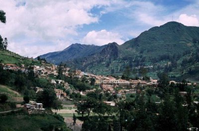 Village and Surrounding Hills, Sorata