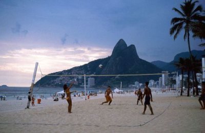 Volleyball on Ipanema Beach