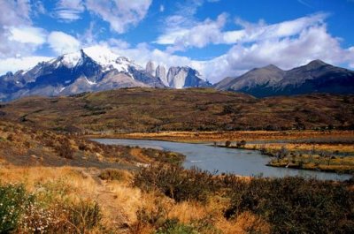 Entrance to Torres del Paine