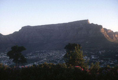 Table Mountain at Sunset, Cape Town