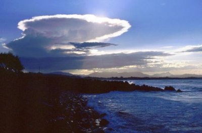Thunderhead Cloud and Beach, Byron Bay