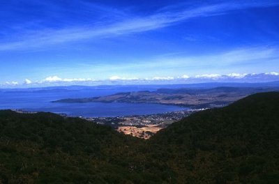 Lake Taupo from Mount Tauhara