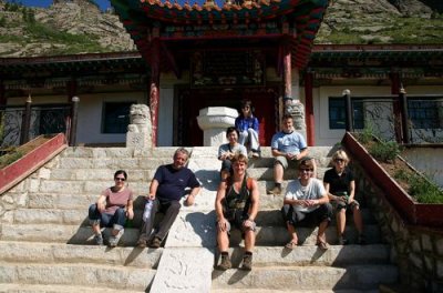 Paul and some of the Intrepid Gang at Terelj