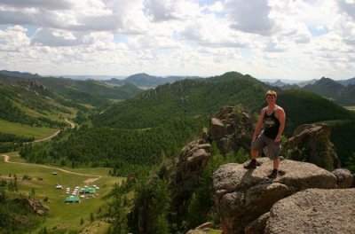 Paul at Terelj National Park