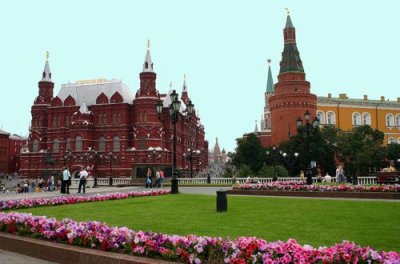Entrance to Red Square, Moscow