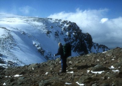 Winter landscape in the Cairngorms