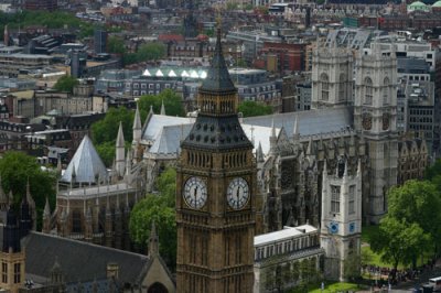 Big Ben and Westminster Abbey, London