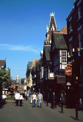 Eastgate Street in Chester