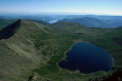 Swirrel Edge and Red Tarn Cumbria