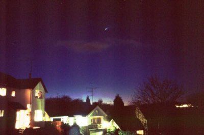 Hale Bopp Comet, Yorkshire