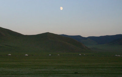 Moon over the Gers