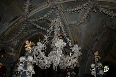 Chandelier of Bones, Kutna Hora