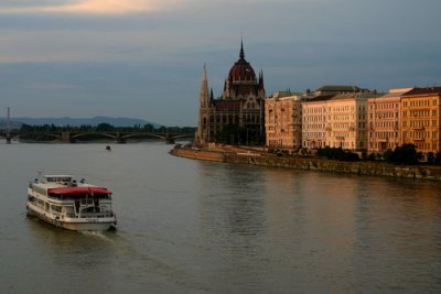 River Danube and Parliament, Budapest