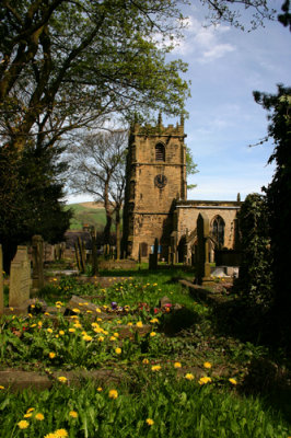 Castleton Church in Derbyshire