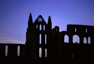 Whitby Abbey Silhouette