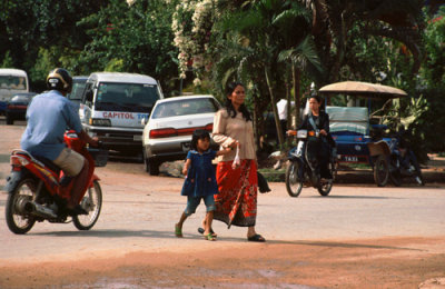 Street Scene in Siem Reap