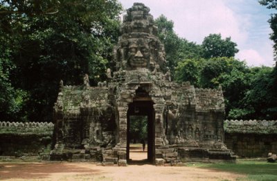 Entrance to Bantaey Kdei, Angkor