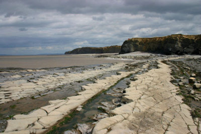 Kilve Beach in Somerset