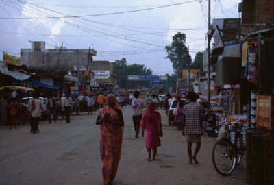 Indian-Nepalese border at Sonauli