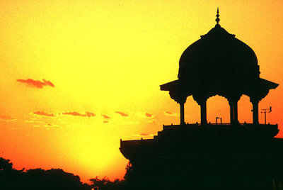 A Mogul Tower at Agra